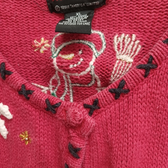 Vintage snowman sweater - XL - Picture 7 of 10